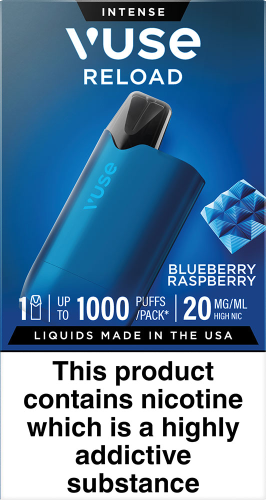 Vuse Reload Box Blueberry Raspberry 20mg
