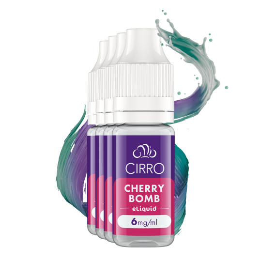 Cirro eLiquid Dark Cherry 18mg - 4 packs