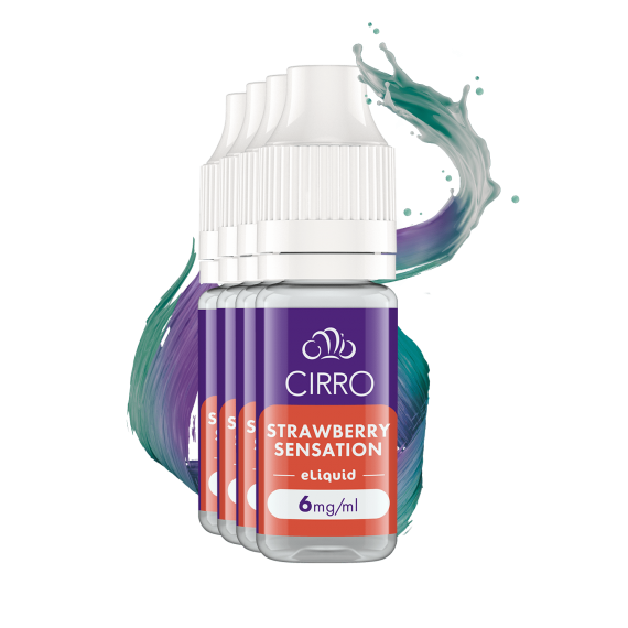 Cirro eLiquid Original Strawberry 12mg - 4 packs