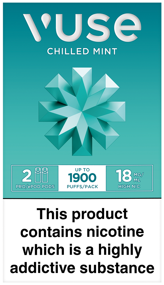 Vuse ePod Chilled Mint Nic Salts Pods 18mg
