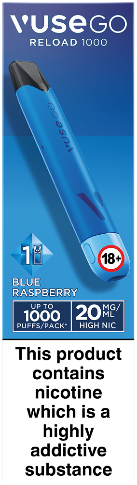 Vuse Go Reload Pen Blue Raspberry 20mg